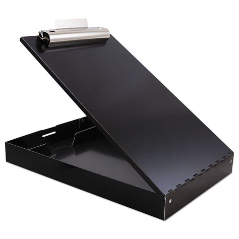 metal clipboard with storage box|enclosed clipboards metal.